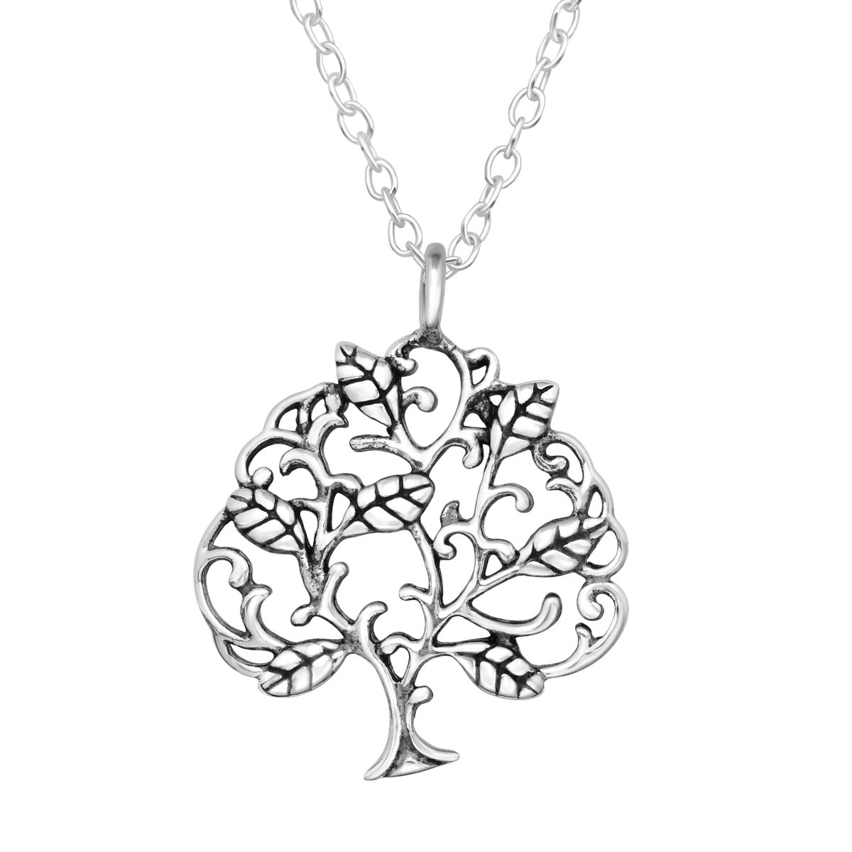 Tree Of Life Sterling Silver Necklace eBay